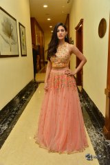 Amyra Dastur at Raju Gadu Movie Pre Release Event